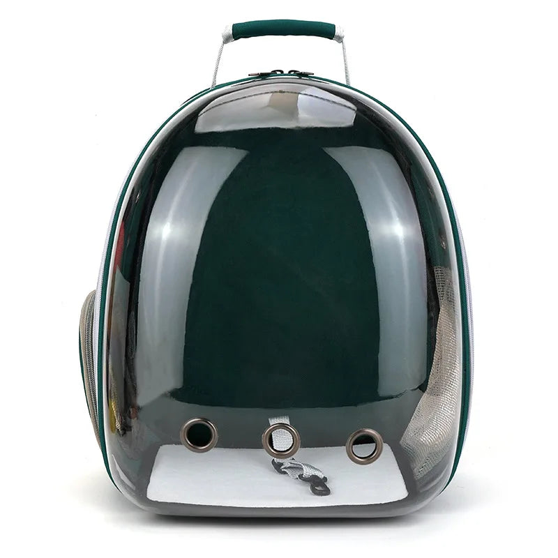 Sac à Dos Transparent pour Chat et Chien – Capsule Spatiale Respirante | Transport Confortable et Élégant