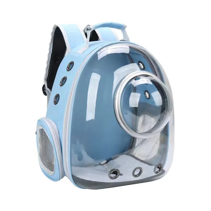 Sac à Dos Transparent pour Chat et Chien – Capsule Spatiale Respirante | Transport Confortable et Élégant