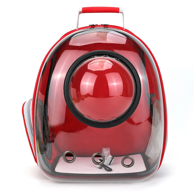 Sac à Dos Transparent pour Chat et Chien – Capsule Spatiale Respirante | Transport Confortable et Élégant