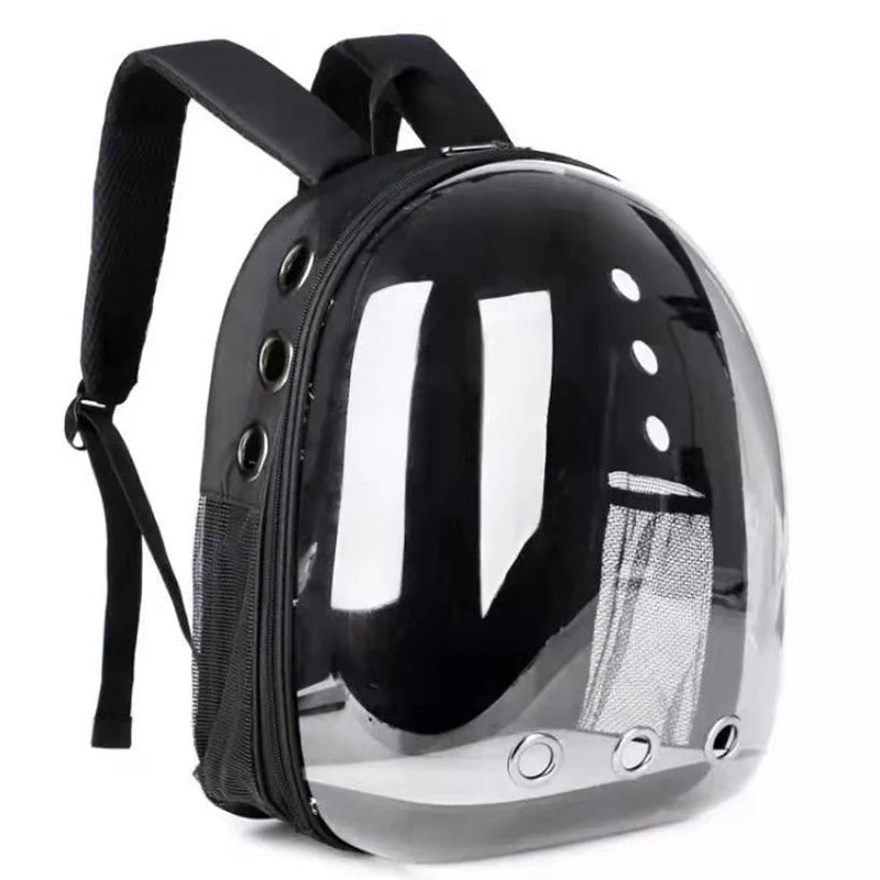 Sac à Dos Transparent pour Chat et Chien – Capsule Spatiale Respirante | Transport Confortable et Élégant