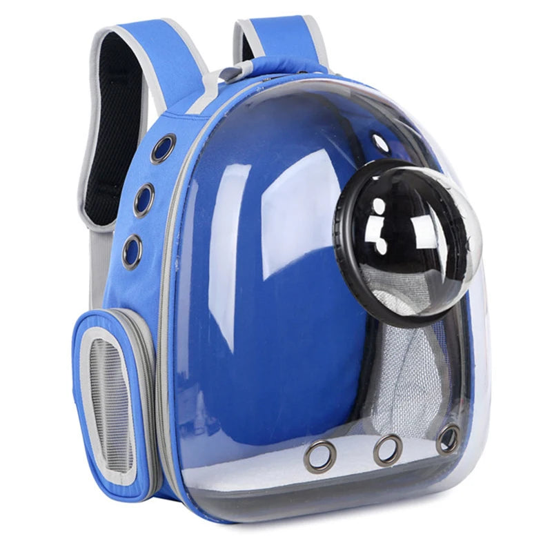 Sac à Dos Transparent pour Chat et Chien – Capsule Spatiale Respirante | Transport Confortable et Élégant