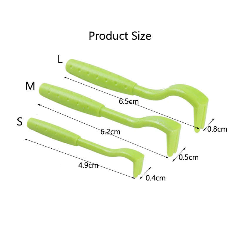 Crochet Anti-Tiques pour Animaux – Kit de 3 Outils de Retrait de Puces et Parasites pour Chiens et Chats | Sécurité & Hygiène | All For Pet