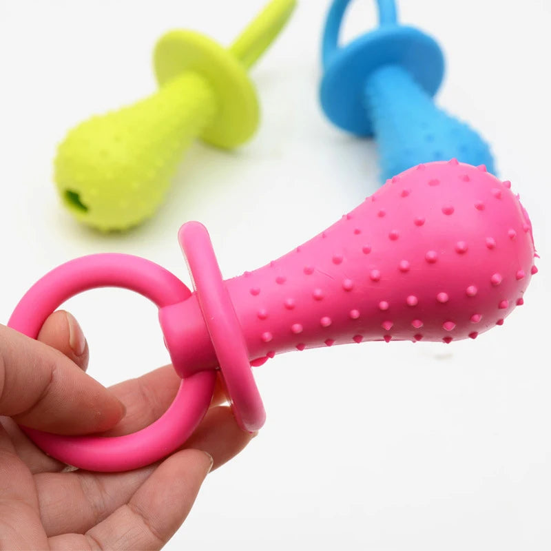 Jouets à Mâcher pour Chiens – Jouet Résistant en Caoutchouc pour Dents Saines | Nettoyage & Entraînement Chiots – Allforpet