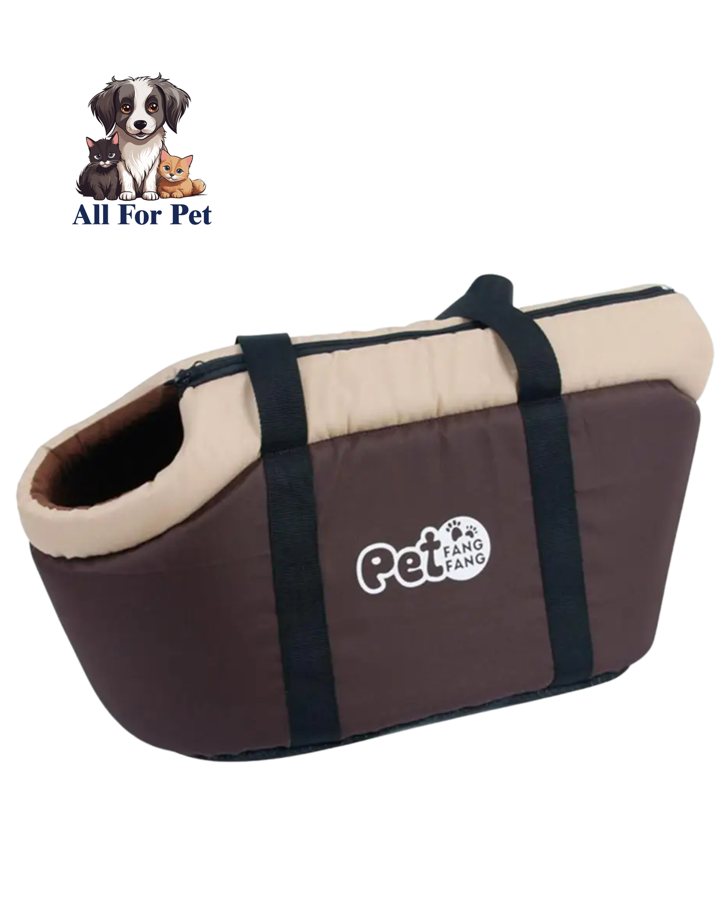 Sac de Transport Souple pour Petits Chiens – Confort, Sécurité et Élégance | Hiver & Automne – Allforpet