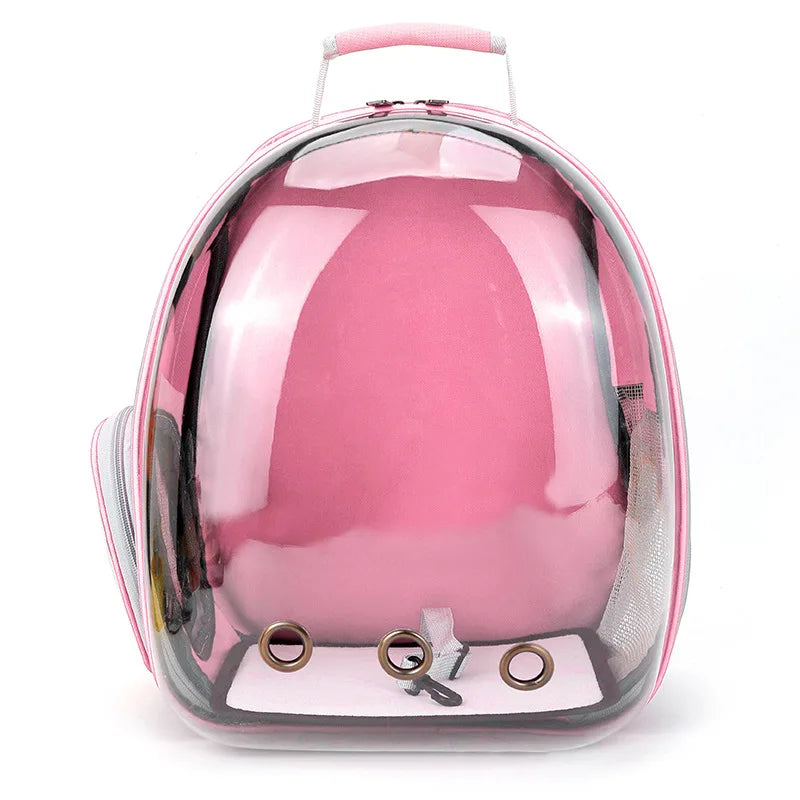 Sac à Dos Transparent pour Chat et Chien – Capsule Spatiale Respirante | Transport Confortable et Élégant