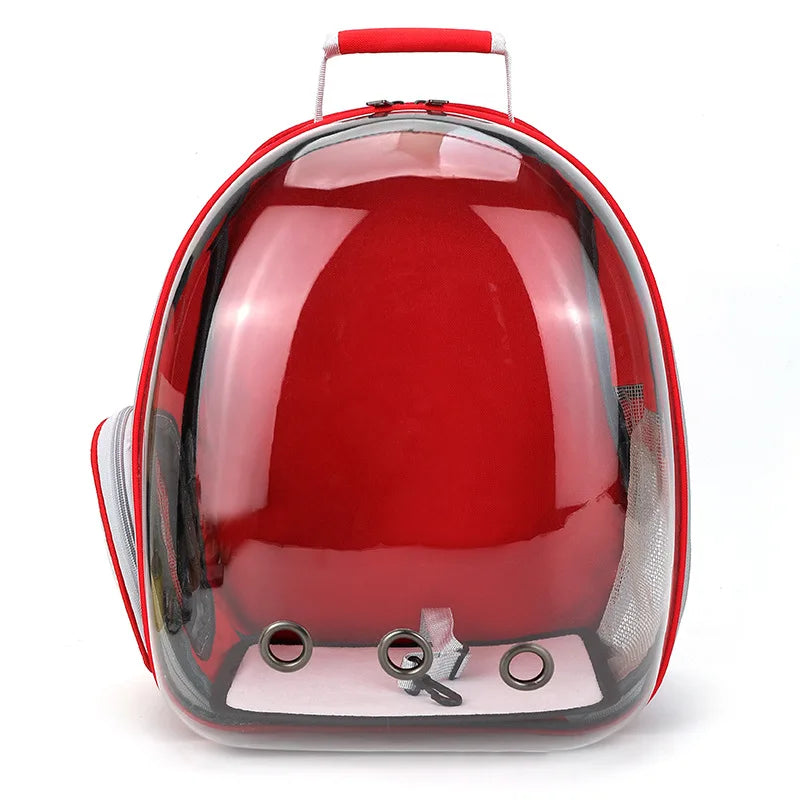 Sac à Dos Transparent pour Chat et Chien – Capsule Spatiale Respirante | Transport Confortable et Élégant
