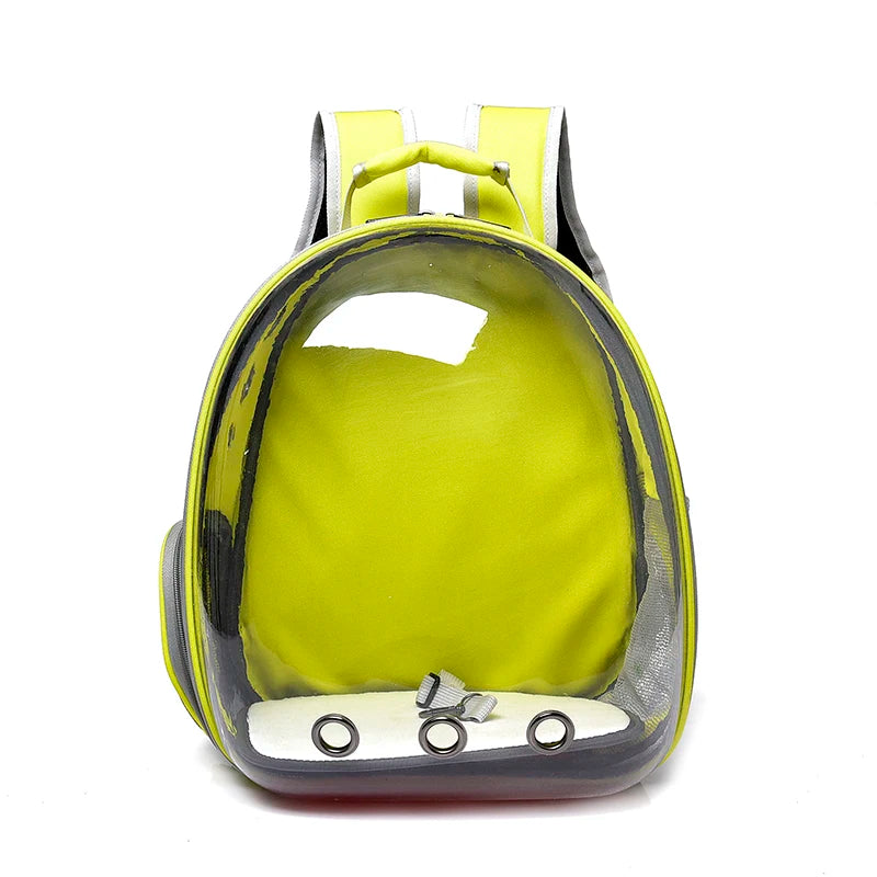 Sac à Dos Transparent pour Chat et Chien – Capsule Spatiale Respirante | Transport Confortable et Élégant