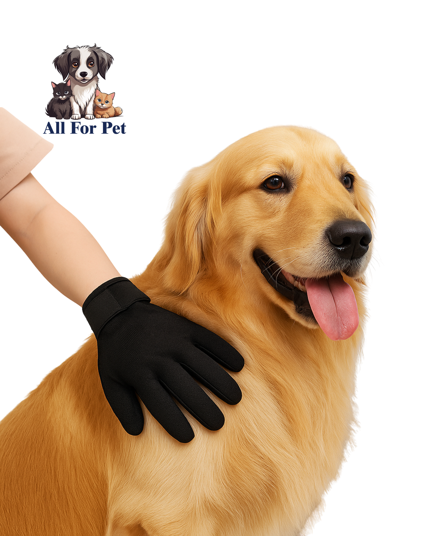 Gant de Toilettage en Silicone pour Chats et Chiens – Brosse de Massage Anti-Poils
