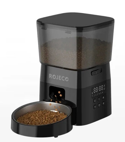 Distributeur Automatique 2L pour Chats et Chiens – Alimentation Programmable et Design Élégant