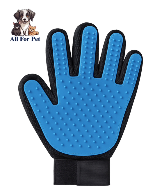 Gant de Toilettage en Silicone pour Chats et Chiens – Brosse de Massage Anti-Poils