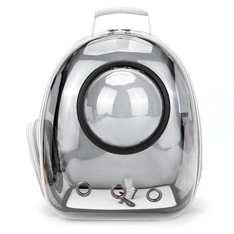 Sac à Dos Transparent pour Chat et Chien – Capsule Spatiale Respirante | Transport Confortable et Élégant