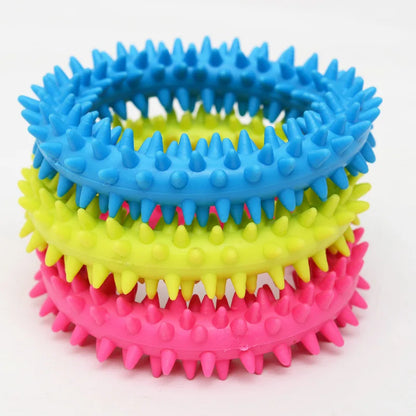 Jouets à Mâcher pour Chiens – Jouet Résistant en Caoutchouc pour Dents Saines | Nettoyage & Entraînement Chiots – Allforpet