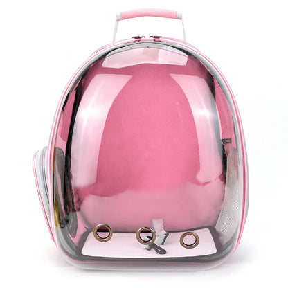 Sac à Dos Transparent pour Chat et Chien – Capsule Spatiale Respirante | Transport Confortable et Élégant